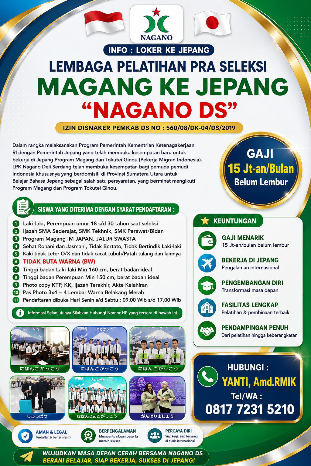 Magang Jepang Yanti