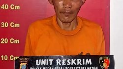 Curi Motor Tetangga, Pria di Tembung Diciduk Polsek Medan Area, Polisi Temukan Sabu di Saku Celana