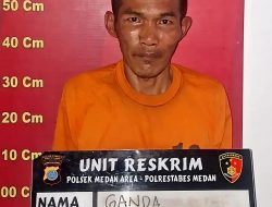 Curi Motor Tetangga, Pria di Tembung Diciduk Polsek Medan Area, Polisi Temukan Sabu di Saku Celana