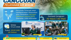 PDAM Tirtanadi Lakukan Rehab Pipa, Sebagian Kota Medan Alami Pemutusan Sementara