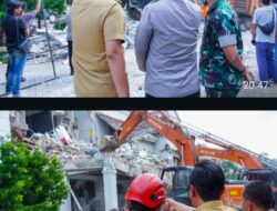 Rico Waas Kerahkan Alat Berat dan Tim Medis Tangani Ledakan di Perumahan Grand Polonia